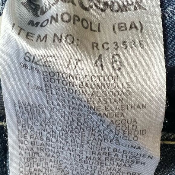 RUBACUORI LUXURY Italian Skinny Fit Jeans - Picture 5 of 12